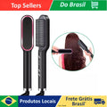 Escova Elétrica 3 em 1 Bivolt 120/220V – Alisa, Modela e Desembaraça com Aquecimento
