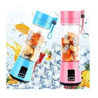 Mini Liquidificador Portátil USB Recarregável – 6 Lâminas Super Potentes