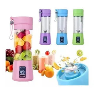 Mini Liquidificador Portátil USB Recarregável – 6 Lâminas Super Potentes