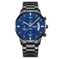 Relógio Masculino NIBOSI 2309Z – Original de Luxo – Aço Inoxidável