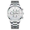 Relógio Masculino NIBOSI 2309Z – Original de Luxo – Aço Inoxidável