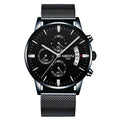Relógio Masculino NIBOSI 2309Z – Original de Luxo – Aço Inoxidável
