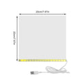 LED light up acrylic message board Erasable USB Children's Drawing Board DIY for Birthday Gifts Bar Advertising Boards