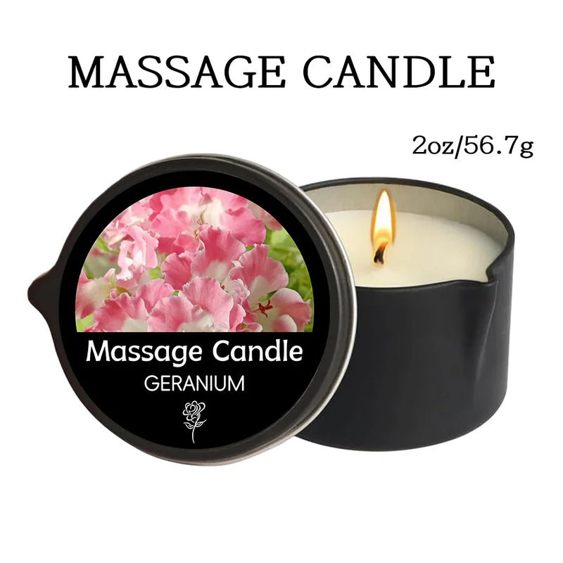 Vela de Massagem 2 em 1 – Aromaterapia e Hidratação com Óleos Naturais