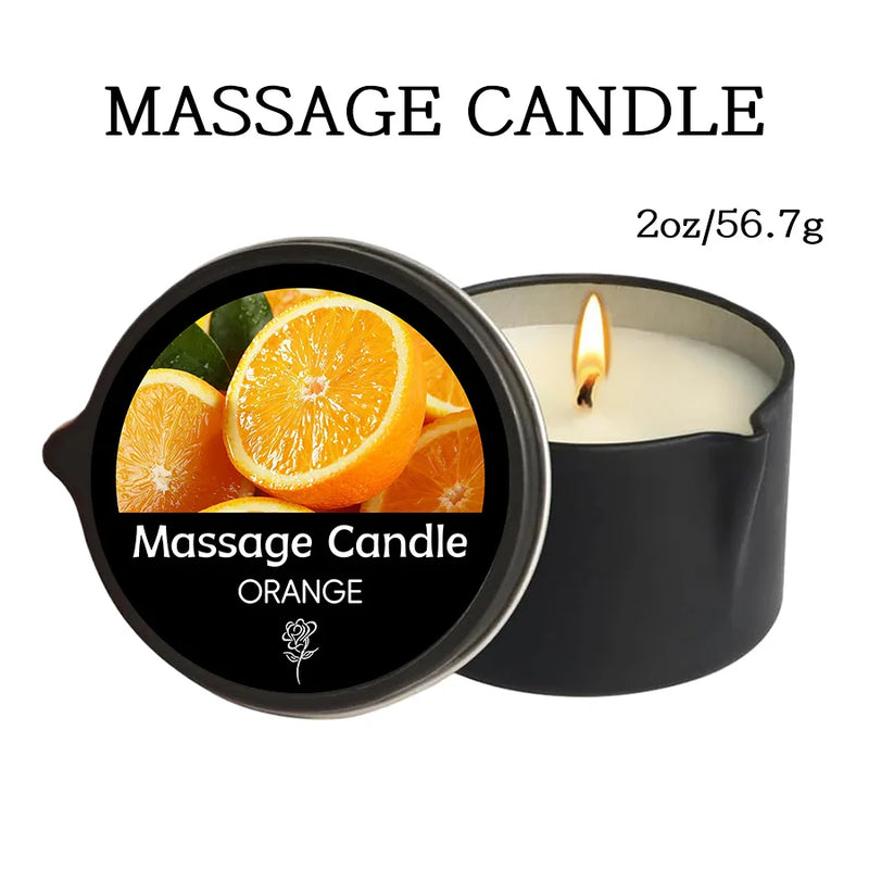 Vela de Massagem 2 em 1 – Aromaterapia e Hidratação com Óleos Naturais