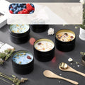 Velas Aromáticas Cristal – Alta Qualidade, Cera de Soja, Flores Secas, Ideal para Decoração