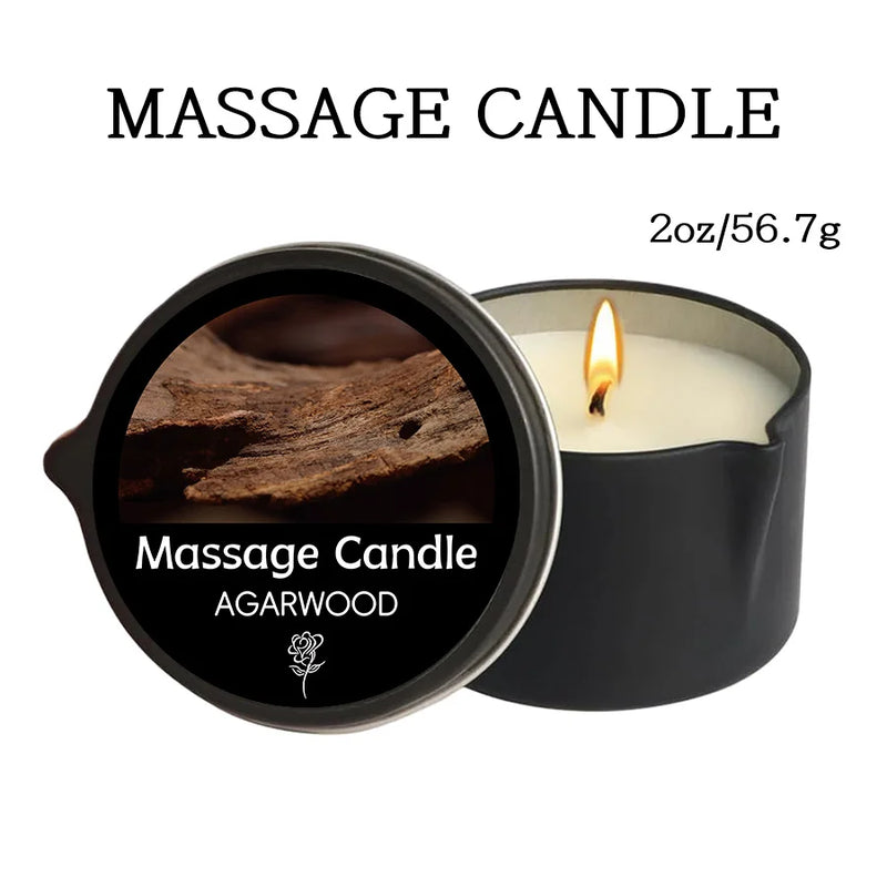 Vela de Massagem 2 em 1 – Aromaterapia e Hidratação com Óleos Naturais
