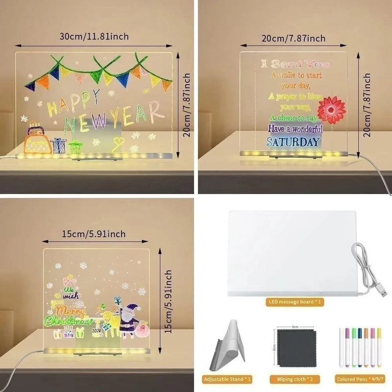 Quadro de LED em Acrílico