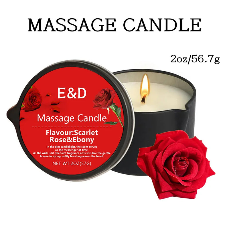 Vela de Massagem 2 em 1 – Aromaterapia e Hidratação com Óleos Naturais