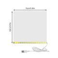 LED light up acrylic message board Erasable USB Children's Drawing Board DIY for Birthday Gifts Bar Advertising Boards