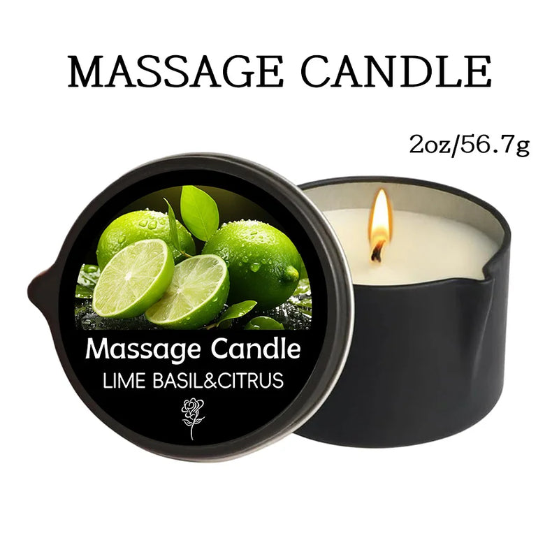 Vela de Massagem 2 em 1 – Aromaterapia e Hidratação com Óleos Naturais