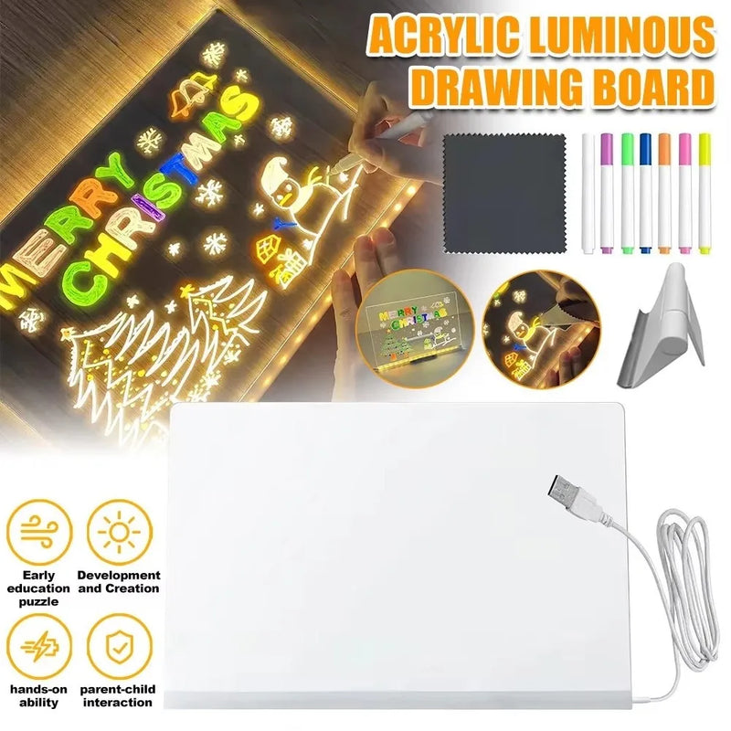 Quadro de LED em Acrílico